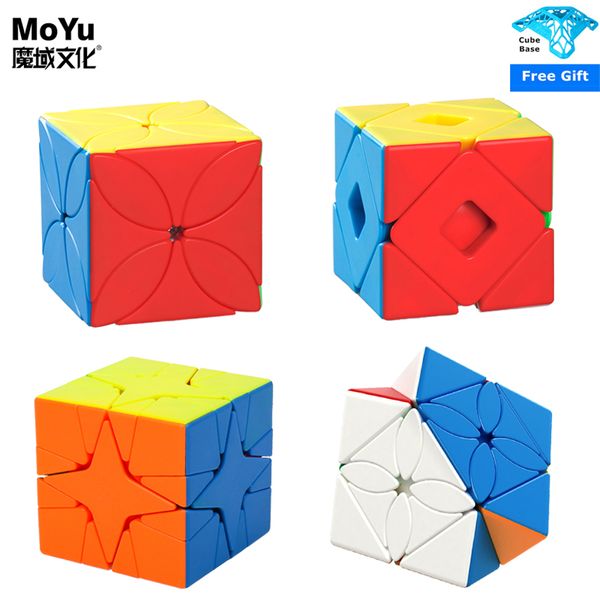 moyu meilong creative magic cube four leaf clover/double skew/polaris/maple leaves skew puzzle speed cube education toys
moyu meilong creative magic cube four leaf clover/double skew/polaris/maple leaves skew puzzle speed cube education toys