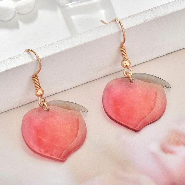 dangle & chandelier 2021 style jewelry wholesale 1 pair of pink peach earrings fashion cute quirky girlfriend gift, Silver
dangle & chandelier 2021 style jewelry wholesale 1 pair of pink peach earrings fashion cute quirky girlfriend gift, Silver