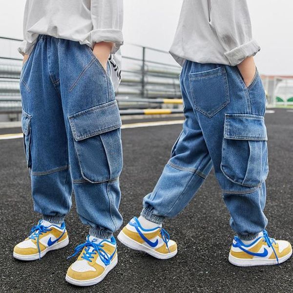 jeans est autumn winter kids boys pants cotton solid cargo teenage boy multi-pocket trousers casual streetwear 4-15 yrs, Blue
jeans est autumn winter kids boys pants cotton solid cargo teenage boy multi-pocket trousers casual streetwear 4-15 yrs, Blue