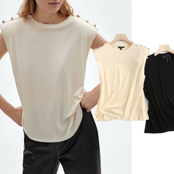 women's t-shirt withered harajuku tshirt england style fashion buttons shoulder pad o-neck summer t shirt women camisetas verano mujer, White
women's t-shirt withered harajuku tshirt england style fashion buttons shoulder pad o-neck summer t shirt women camisetas verano mujer, White