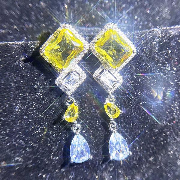 dangle & chandelier vintage yellow crystal citrine zircon diamonds gemstones drop earrings for women white gold silver color jewelry accesso
dangle & chandelier vintage yellow crystal citrine zircon diamonds gemstones drop earrings for women white gold silver color jewelry accesso