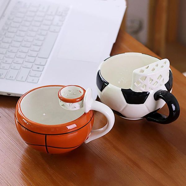 mugs cartoon basketball football tea cup mug ceramic coffee breakfast water lovely gift strainer teapot
mugs cartoon basketball football tea cup mug ceramic coffee breakfast water lovely gift strainer teapot