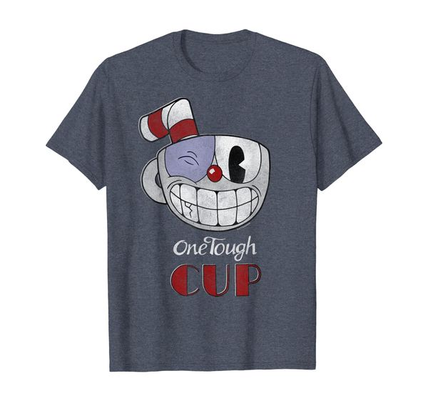 Cuphead One Tough Cup Black Eye Wink Graphic T-Shirt, Mainly pictures 
Cuphead One Tough Cup Black Eye Wink Graphic T-Shirt, Mainly pictures