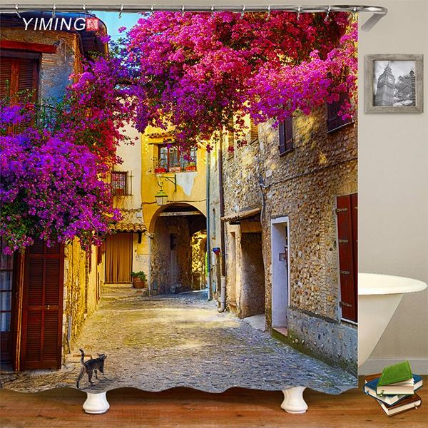 home decor curtain polyester waterproof bathroom shower country town street landscape printing 180x200 curtains
home decor curtain polyester waterproof bathroom shower country town street landscape printing 180x200 curtains