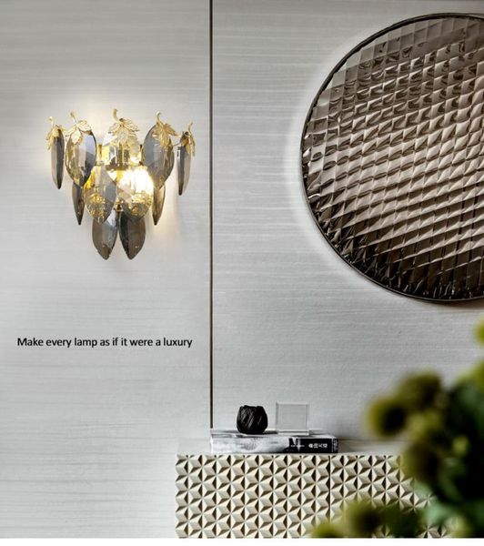 pendant lamps luxury crystal wall lamp post-modern simple hallway tv background light creative european-style living room bedside s
pendant lamps luxury crystal wall lamp post-modern simple hallway tv background light creative european-style living room bedside s