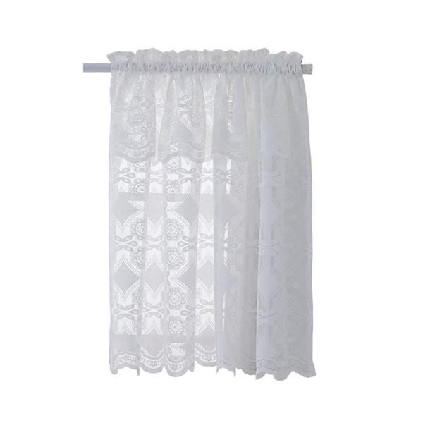 cafe curtain kitchen lace layer curtain, short small rod (29 x 36 inches, white,1 panel) & drapes
cafe curtain kitchen lace layer curtain, short small rod (29 x 36 inches, white,1 panel) & drapes