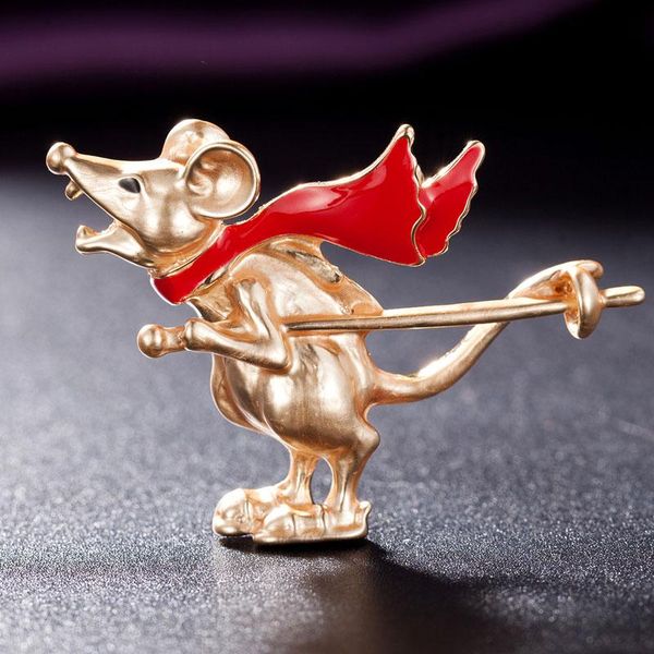 pins, brooches zlxgirl jewelry enamel mouse scarf with crutch shape brooch corsage gold color retro animal year's gifts bag pins, Gray
pins, brooches zlxgirl jewelry enamel mouse scarf with crutch shape brooch corsage gold color retro animal year's gifts bag pins, Gray
