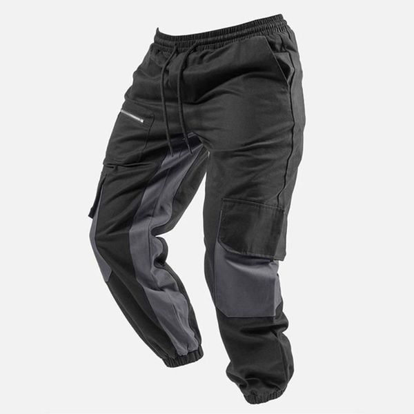 men's pants 2021 cargo sweatpants streetwear casual male multiple pockets trousers outdoor joggers, Black
men's pants 2021 cargo sweatpants streetwear casual male multiple pockets trousers outdoor joggers, Black