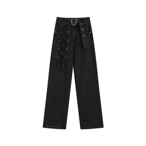 women's jeans fashion y2k high waist baggy casual autumn 2021 hip hop punk pants black vintage gothic wide leg trousers lady, Blue
women's jeans fashion y2k high waist baggy casual autumn 2021 hip hop punk pants black vintage gothic wide leg trousers lady, Blue