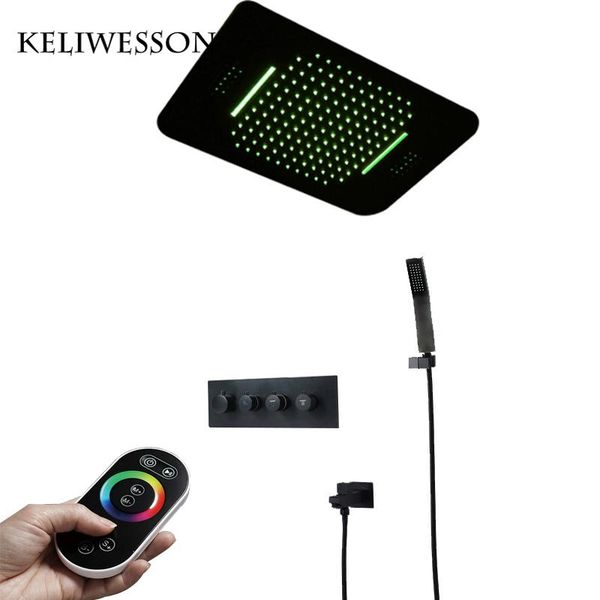 remote color led shower head music rainfall bathroom ceiling faucets brass thermostatic valve sets
remote color led shower head music rainfall bathroom ceiling faucets brass thermostatic valve sets