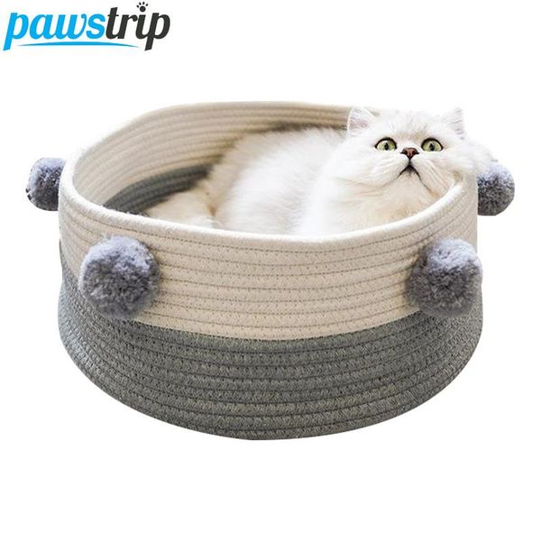 cat beds & furniture 6 colors braided basket soft fleece ball round small dog bed puppy nest washable pet for cats 40*16cm
cat beds & furniture 6 colors braided basket soft fleece ball round small dog bed puppy nest washable pet for cats 40*16cm