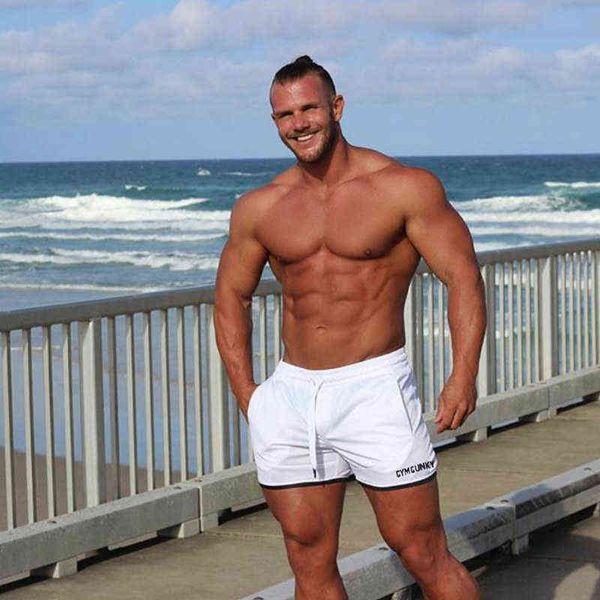 men's running shorts, fitness, training, quick drying, thin, beach, black and white casual shorts, White;black
men's running shorts, fitness, training, quick drying, thin, beach, black and white casual shorts, White;black