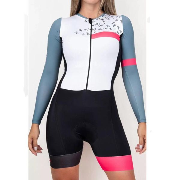 racing sets morelife triathlon bicycle clothing long sleeve macacao ciclismo feminino cycle cycling tights skin suit mtb ropa mujer, Black;blue
racing sets morelife triathlon bicycle clothing long sleeve macacao ciclismo feminino cycle cycling tights skin suit mtb ropa mujer, Black;blue