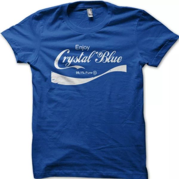 Breaking Bad Enjoy Crystal Blue Walter Jesse t-shirt 9001, White;black