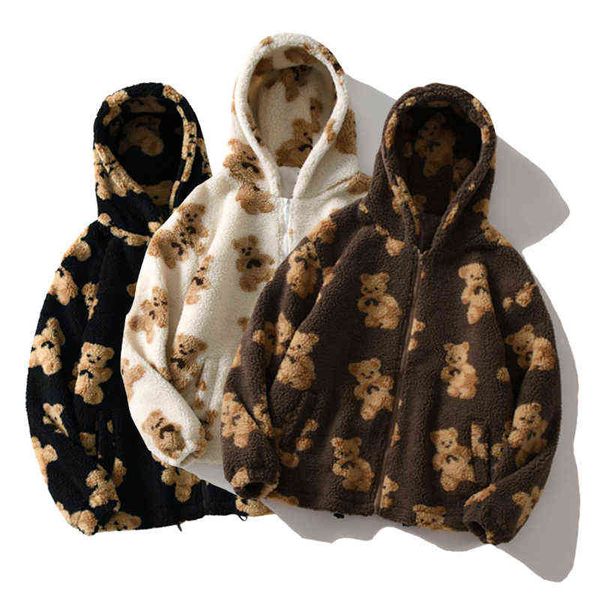 harajuku men oversized korean fashion brown bear hoodie furry sweatshirts loose casual tracksuit autumn winter clothing y1201, Black
harajuku men oversized korean fashion brown bear hoodie furry sweatshirts loose casual tracksuit autumn winter clothing y1201, Black