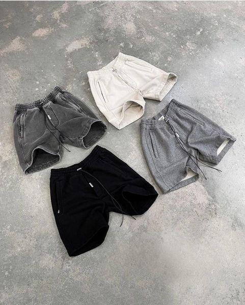 men's shorts represent blank 2021ss men women 1:1 zipper pocket heavyweight terry cotton breeches, White;black
men's shorts represent blank 2021ss men women 1:1 zipper pocket heavyweight terry cotton breeches, White;black