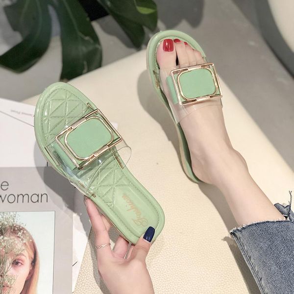 slippers female summer wear fashionable joker beach shoes outside ms word off the soft bottom cool sandals in, Black
slippers female summer wear fashionable joker beach shoes outside ms word off the soft bottom cool sandals in, Black