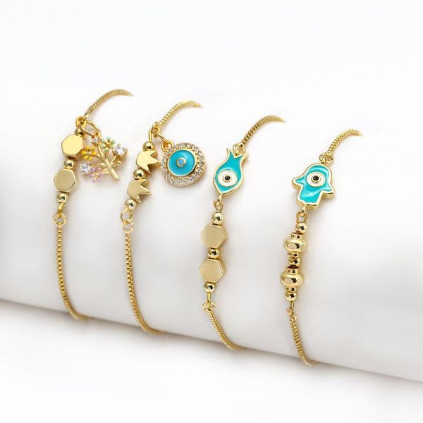 link, chain fashion colour enamel lucky turkish evil eye bracelet women fatima hamsa hand for jewlery wholesale bd-06, Black
link, chain fashion colour enamel lucky turkish evil eye bracelet women fatima hamsa hand for jewlery wholesale bd-06, Black