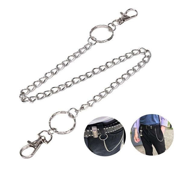 keychains punk hip-hop trendy belt key chain waist pants men woman jeans long metal clothing accessories jewelry 8 styles, Silver
keychains punk hip-hop trendy belt key chain waist pants men woman jeans long metal clothing accessories jewelry 8 styles, Silver