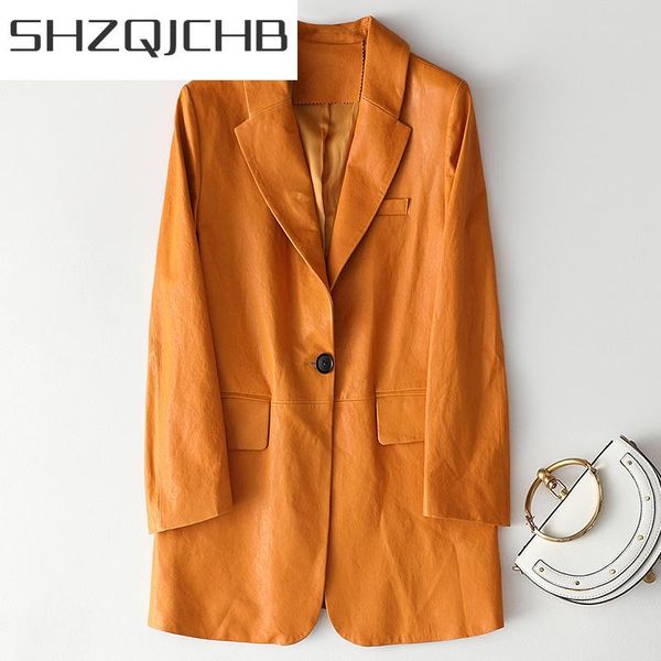 women's leather & faux shzq 100% natural sheepskin coat female streetwear genuine jacket women korean office ladies real jackets zy04, Black
women's leather & faux shzq 100% natural sheepskin coat female streetwear genuine jacket women korean office ladies real jackets zy04, Black