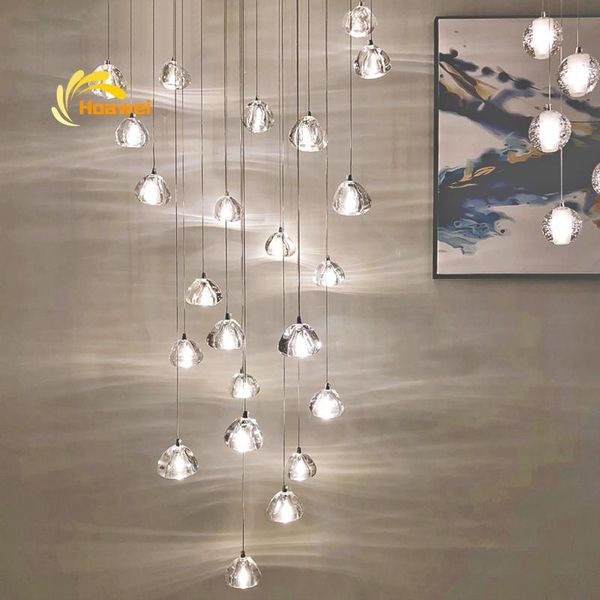 modern glass led pendant lights lighting lustre crystal balls lamp home kitchen villa living room staircase hanging lamps
modern glass led pendant lights lighting lustre crystal balls lamp home kitchen villa living room staircase hanging lamps