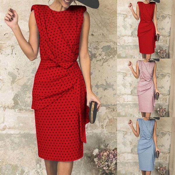 elegant women dress retro polka dot ruffled pleated sleeveless backless for evening party bodycon midi vestido casual dresses, Black;gray
elegant women dress retro polka dot ruffled pleated sleeveless backless for evening party bodycon midi vestido casual dresses, Black;gray