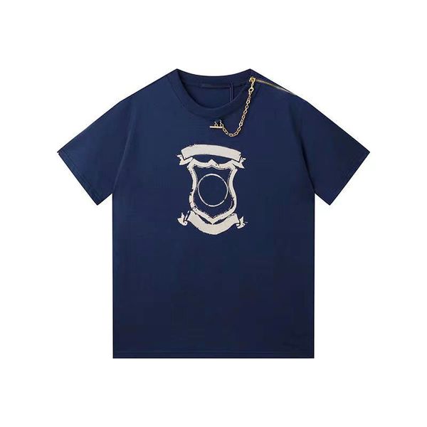 1a9o33 spring luxury designer brand t shirt short sleeve zipper chain loose for men women t shirts tee t-shirt navy blue white brand, White;black
1a9o33 spring luxury designer brand t shirt short sleeve zipper chain loose for men women t shirts tee t-shirt navy blue white brand, White;black