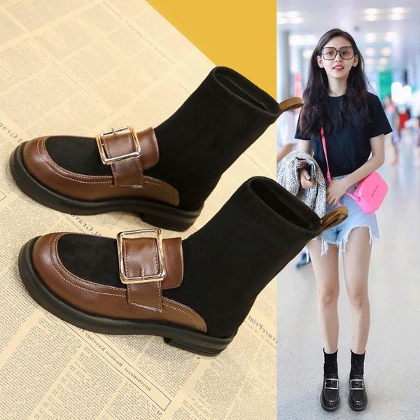 boots europe 2021 women platform shoes ankle fashion square toe slip-on for elastic stockings short, Black
boots europe 2021 women platform shoes ankle fashion square toe slip-on for elastic stockings short, Black