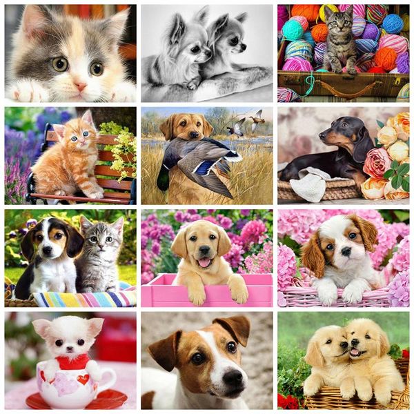 diamond painting huacan 5d dog full drill square diy embroidery animal mosaic cat handicraft sets home decor
diamond painting huacan 5d dog full drill square diy embroidery animal mosaic cat handicraft sets home decor