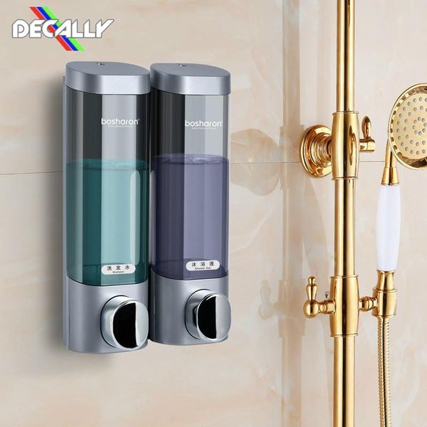bathroom liquid soap dispenser wall mounted for plastic 300ml shower gel detergent shampoo bottle el home accessories
bathroom liquid soap dispenser wall mounted for plastic 300ml shower gel detergent shampoo bottle el home accessories