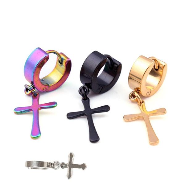dangle & chandelier 1 pcs fashion women drop earrings cross upper ear cartilage earring for men 4 colors, Silver
dangle & chandelier 1 pcs fashion women drop earrings cross upper ear cartilage earring for men 4 colors, Silver