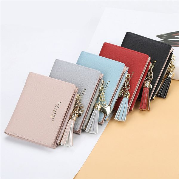 2021 tassel women wallet small cute wallet women short leather women wallets zipper purses female purse clutch mmm, Red;black
2021 tassel women wallet small cute wallet women short leather women wallets zipper purses female purse clutch mmm, Red;black