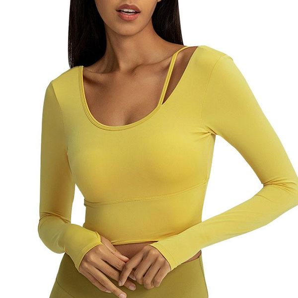 yoga outfit 2021 autumn sports shirts women seamless solid long sleeve fitness joggings bodybuilding athletics slim fit sweatshirt
yoga outfit 2021 autumn sports shirts women seamless solid long sleeve fitness joggings bodybuilding athletics slim fit sweatshirt