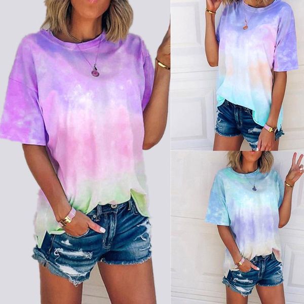 summer women gradient t-shirt 2021 casual short sleeve o-neck star tshirts fashion street ladies tee tie dye print red blue women's, White
summer women gradient t-shirt 2021 casual short sleeve o-neck star tshirts fashion street ladies tee tie dye print red blue women's, White