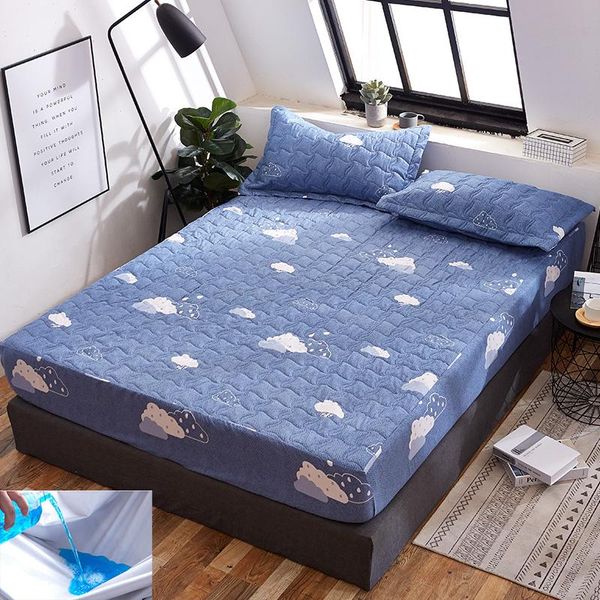 sheets & sets waterproof quilted mattress protector pad fitted sheet separated water bed linens with elastic53
sheets & sets waterproof quilted mattress protector pad fitted sheet separated water bed linens with elastic53