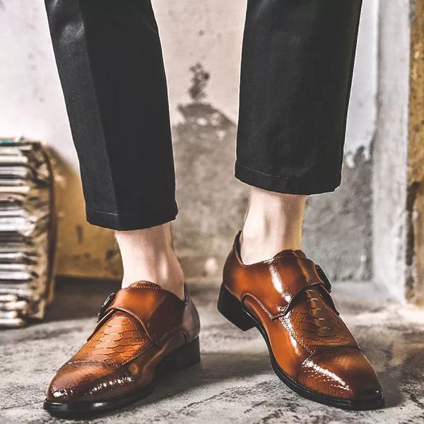 dress shoes 2021 men retro microfiber pu leather antiskid business casual formal comfortable gentleman style ka444, Black
dress shoes 2021 men retro microfiber pu leather antiskid business casual formal comfortable gentleman style ka444, Black