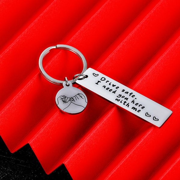 stainless steel keyrings gift drive safe i need you here with me keychains couples boyfriend bag key chainsdio chan contact, Slivery;golden
stainless steel keyrings gift drive safe i need you here with me keychains couples boyfriend bag key chainsdio chan contact, Slivery;golden