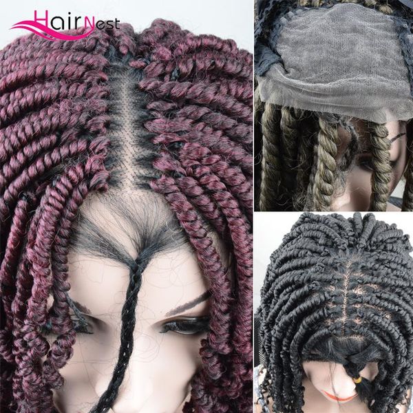 synthetic wigs hair nest lace front wig diy crochet briads women's blonde afro female, Black
synthetic wigs hair nest lace front wig diy crochet briads women's blonde afro female, Black