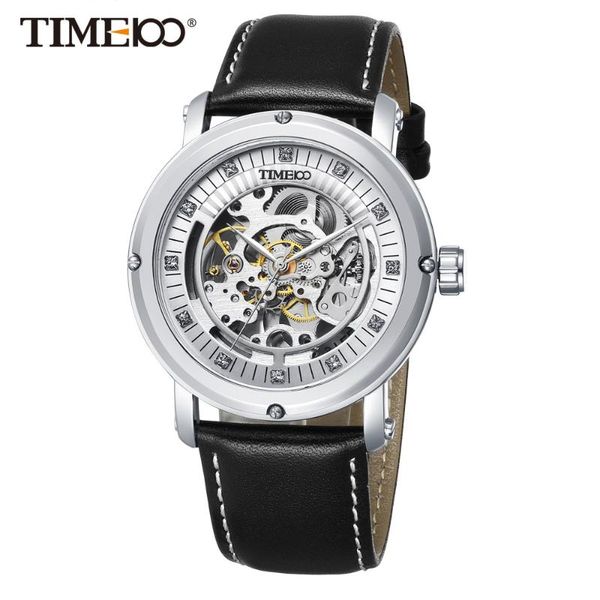 men mechanical watch automatic self-wind skeleton watches black leather business causal wrist for wristwatches, Slivery;brown
men mechanical watch automatic self-wind skeleton watches black leather business causal wrist for wristwatches, Slivery;brown