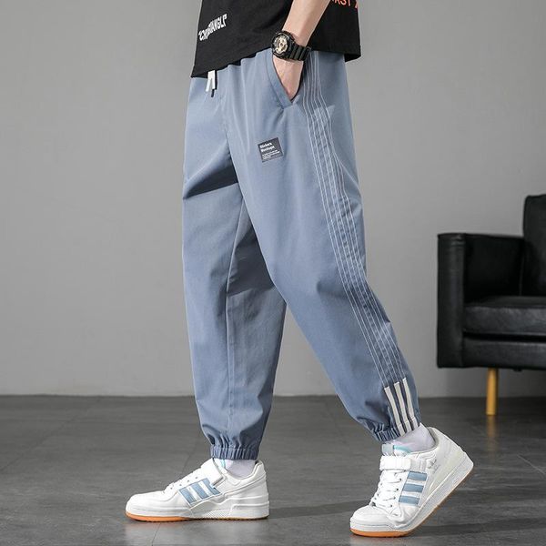 men's pants 2021 youth men's casual trousers, spring and autumn loose cropped campus wear, Black
men's pants 2021 youth men's casual trousers, spring and autumn loose cropped campus wear, Black