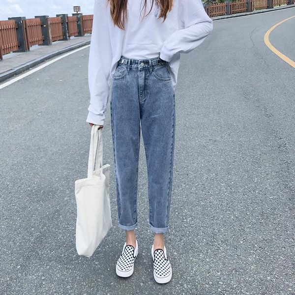 high waist jeans woman plus size denim pants lace up washed loose coated harem casual 2021 mom women gray women's, Blue
high waist jeans woman plus size denim pants lace up washed loose coated harem casual 2021 mom women gray women's, Blue