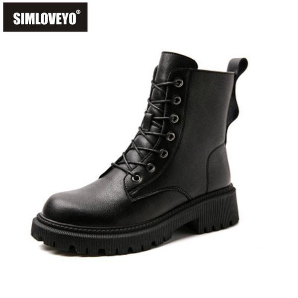 boots simloveyo women british ankle genuine leather 5cm hidden heels round toe cozy zip lace-up waterproof spring casual b2158, Black
boots simloveyo women british ankle genuine leather 5cm hidden heels round toe cozy zip lace-up waterproof spring casual b2158, Black