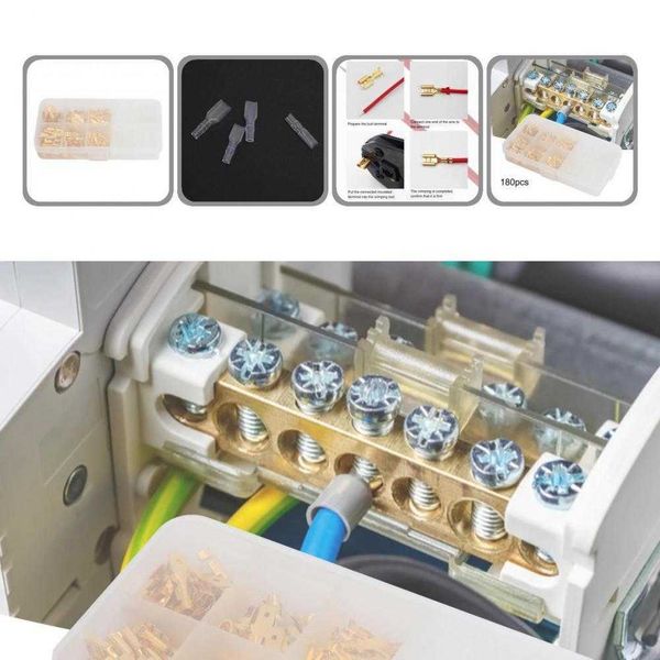 car 180pcs multiple different specifications wire terminals long lasting wire crimps stable for various equipment switches
car 180pcs multiple different specifications wire terminals long lasting wire crimps stable for various equipment switches