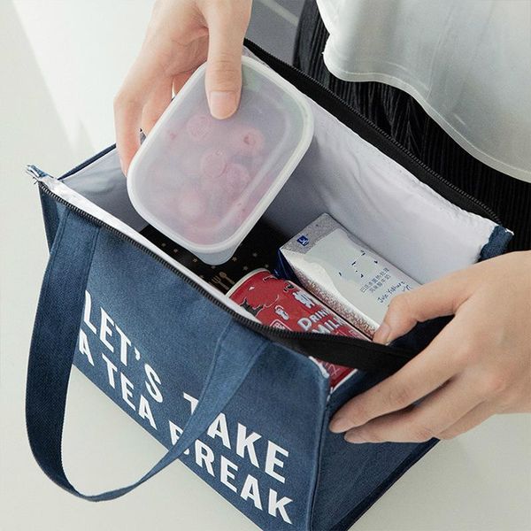 ice packs/isothermic bags canvas waterproof lunch bag large capacity insulated thermal bento cooler picnic tote for women&men
ice packs/isothermic bags canvas waterproof lunch bag large capacity insulated thermal bento cooler picnic tote for women&men
