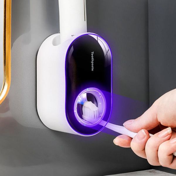 bath accessory set bathroom accessories sets automatic toothpaste dispenser wall mount squeezer dust-proof storage holder
bath accessory set bathroom accessories sets automatic toothpaste dispenser wall mount squeezer dust-proof storage holder