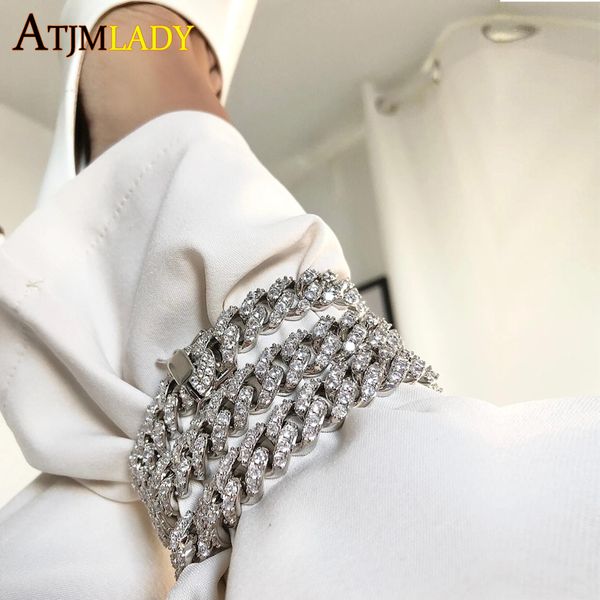 2021 new arrived iced out bling cz cuban chain bracelet for women men boy hip hop rock 14mm miami cuban chain anklet 23cm 25cm, Red;blue
2021 new arrived iced out bling cz cuban chain bracelet for women men boy hip hop rock 14mm miami cuban chain anklet 23cm 25cm, Red;blue