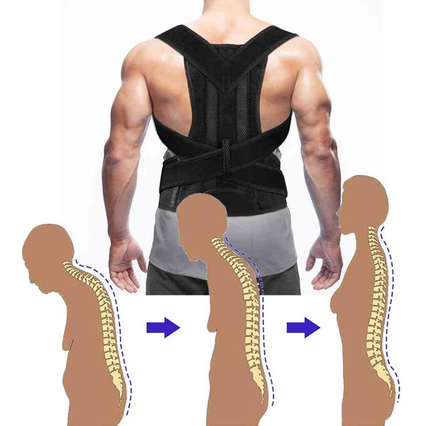 men's corset corrector support belt brace body shaper vest correct posture girdles back shoulder relief, Black;brown
men's corset corrector support belt brace body shaper vest correct posture girdles back shoulder relief, Black;brown