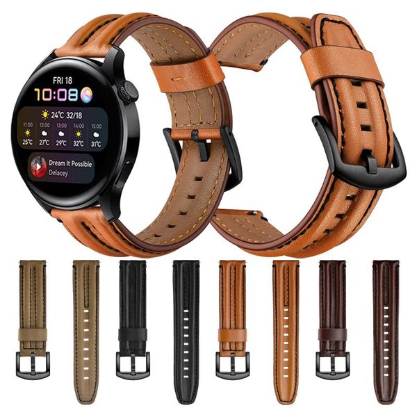 watch bands watchband for huawei 3 46mm band gt 2 pro gt2 leather strap honor magicwatch wriststrap bracelet replace accessories, Black;brown
watch bands watchband for huawei 3 46mm band gt 2 pro gt2 leather strap honor magicwatch wriststrap bracelet replace accessories, Black;brown