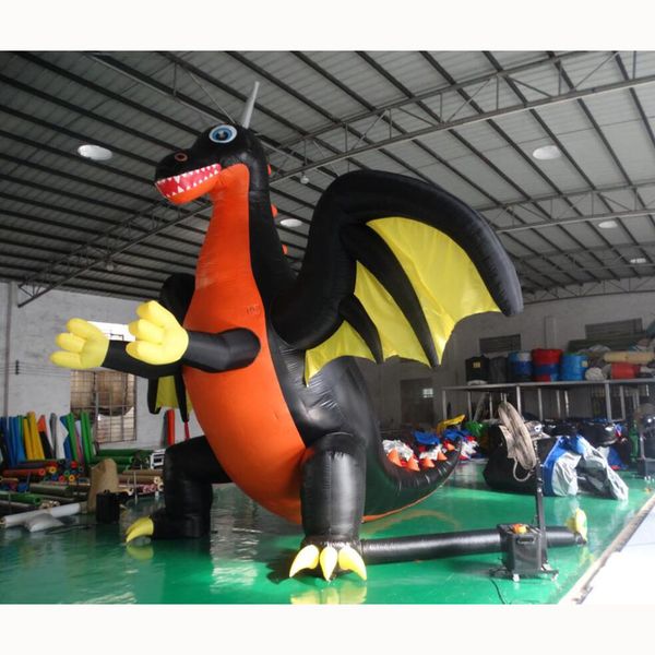 scared black halloween holiday mall decoration giant inflatable dragon with wings for sale
scared black halloween holiday mall decoration giant inflatable dragon with wings for sale