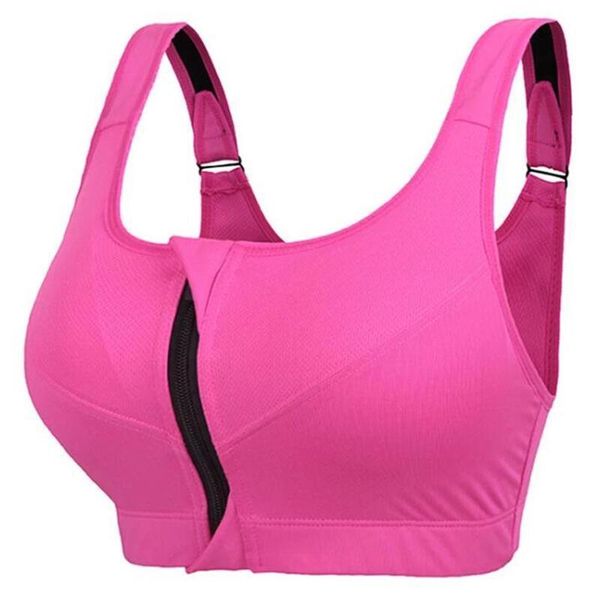 bras plus size solid color women sports gathered without steel ring running vest fitness front zipper shockproof underwear, Red;black
bras plus size solid color women sports gathered without steel ring running vest fitness front zipper shockproof underwear, Red;black
